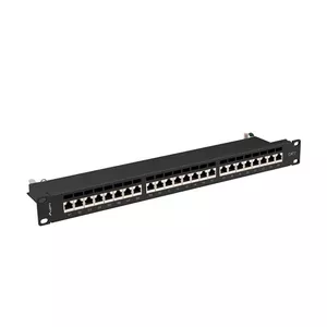 Patch panel 1U Lanberg PPS7-1024-B