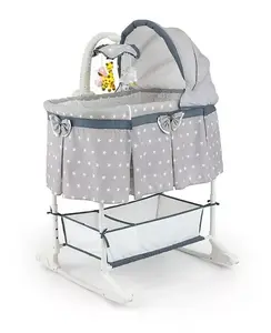 Аксессуар для сна младенца milly mally Cradle Sweet Melody 4w1 Star — многофункциональная люлька с музыкой и мобилем