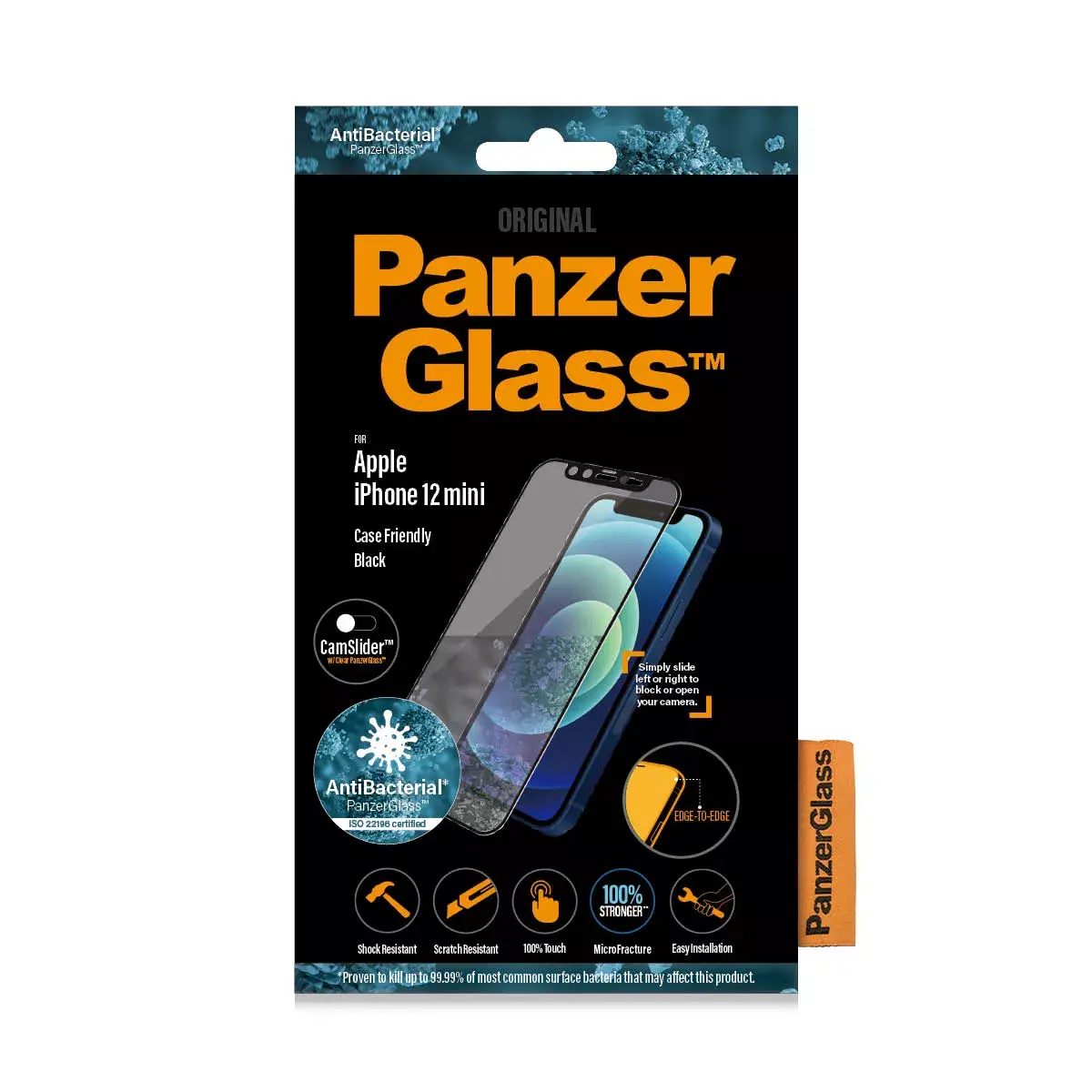 Ekrāna aizsargs PanzerGlass CamSlider Apple iPhone 12 Mini Photo 2