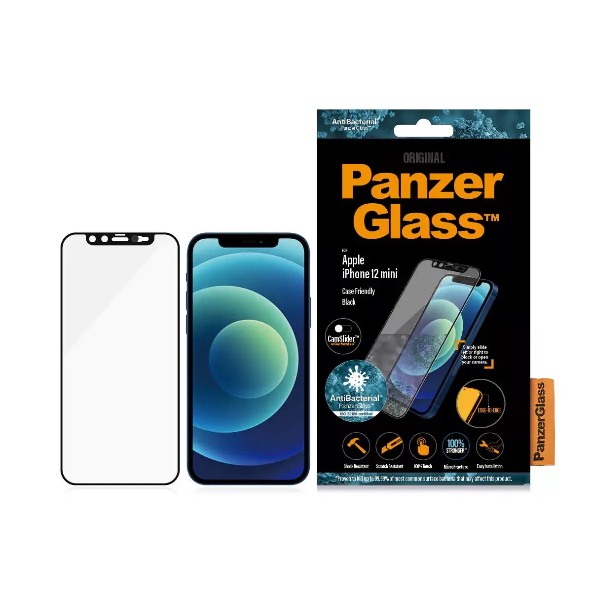 Ekrāna aizsargs PanzerGlass CamSlider Apple iPhone 12 Mini Photo 3