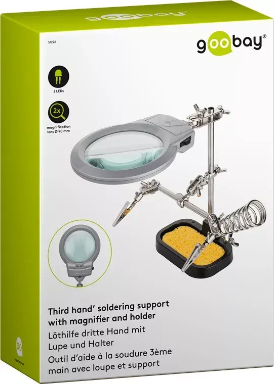 Holder with magnifier GOOBAY 51226 Photo 4