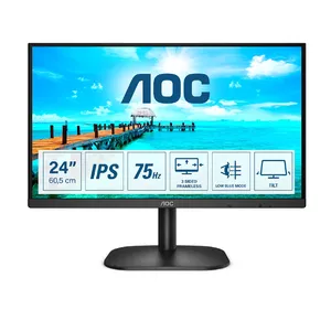 AOC B2 24B2XD LED display 60,5 cm (23.8") 1920 x 1080 пикселей Full HD Черный