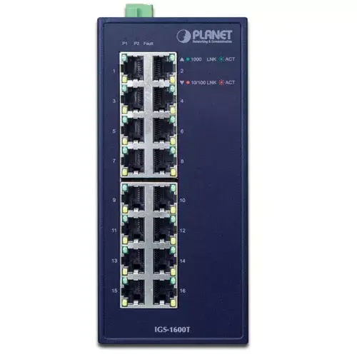 Unmanaged Switch PLANET IGS-1600T Photo 2