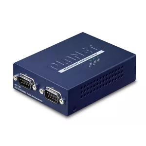 PLANET 2-Port RS232/422/485 Serial seriālais serveris