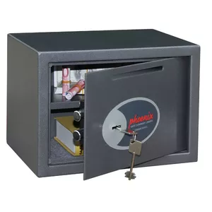 Seifs Phoenix Safe Co. SS0802KD 17 L Tērauda Grafīta Metālisks