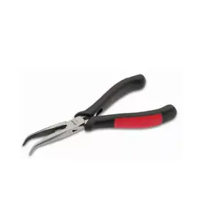 Needle-nose pliers Cimco 10 0816, steel, insulated handles black/red, 150 mm