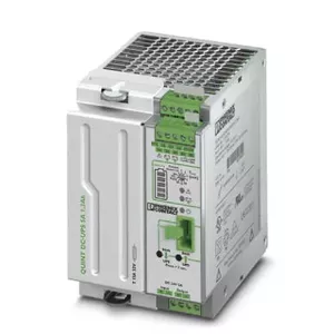 Nepertraukta barošana PHOENIX CONTACT QUINT-UPS 24DC/24DC/5/1.3AH – 24 V ieeja/izeja, VRLA akumulators 1,3 Ah, IP20
