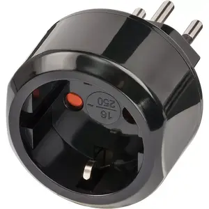Power Plug Adapter Brennenstuhl 1508642 Type J (CH) Black