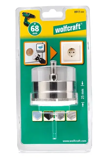 Circle cutter drill bit Wolfcraft 8911000 Photo 2