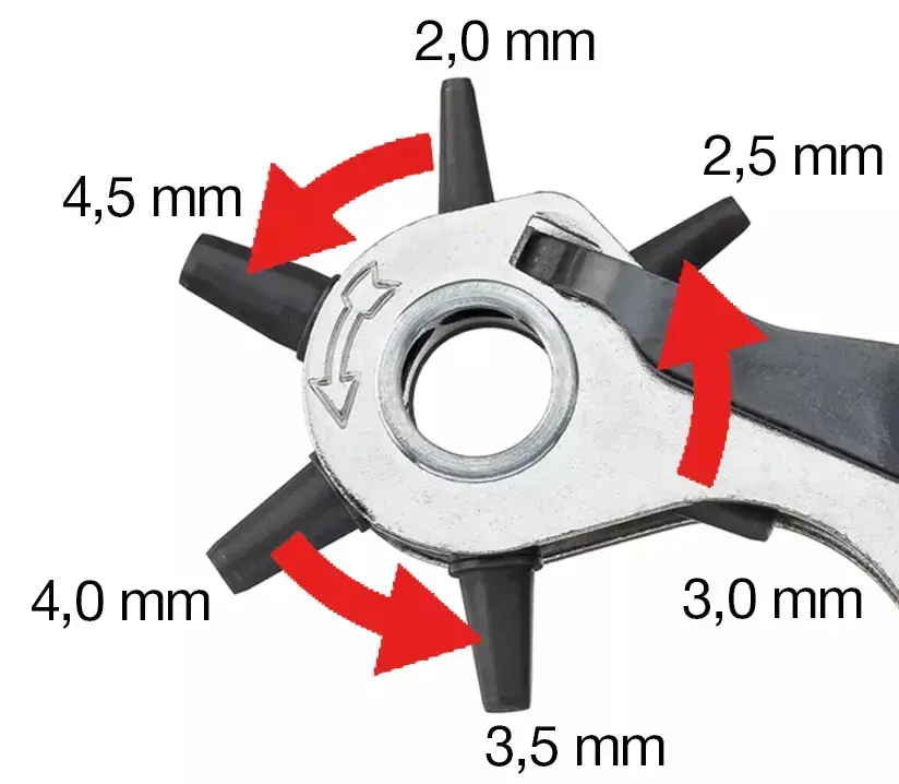 Wiha 28402 Revolver Punch Pliers Photo 2