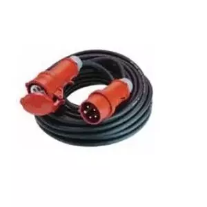 Power cable Bachmann 347.172 — 25 m, 400 V, 16 A, black
