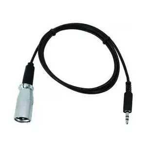 EUROLITE DMX Adapter — 1x 3.5 mm Jack to 1x XLR Connector