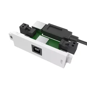 USB Kontaktligzdas Vision TC3 USBB+ Balta 64mm Platums 45mm Dziļums 21mm Augstums