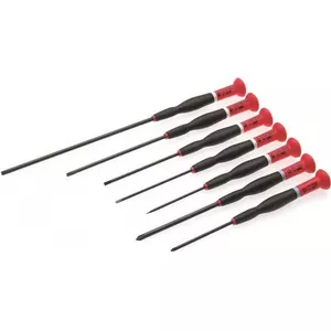 Precision screwdriver set cimco 7-piece model 11 1901 — small tip sizes for electronics and repair