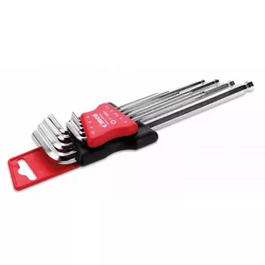 L-shaped hex key Cimco 110604 Metric 9 pc(s)