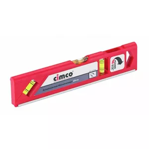 Carpenter's level Cimco 211542 0.25 m Red