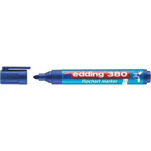Marķieris Edding 4-380 003 ar apaļu galu zils