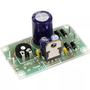 Voltage regulator board H-TRONIC 130312 for LM317-T output voltage 1.2–32 V DC (assembled unit with regulator)