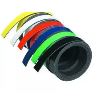 Magnet tape Franken M802 10 mm x 1 m orange – flexible magnetic strip for surfaces