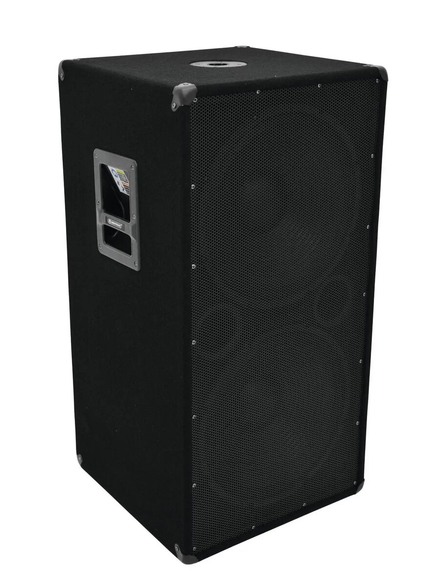 Omnitronic BX-2550 Pasīvais zemfrekvences skaļrunis Melns
