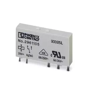 Phoenix Contact 2961105 Power Relay, 24V DC, 1-Pole