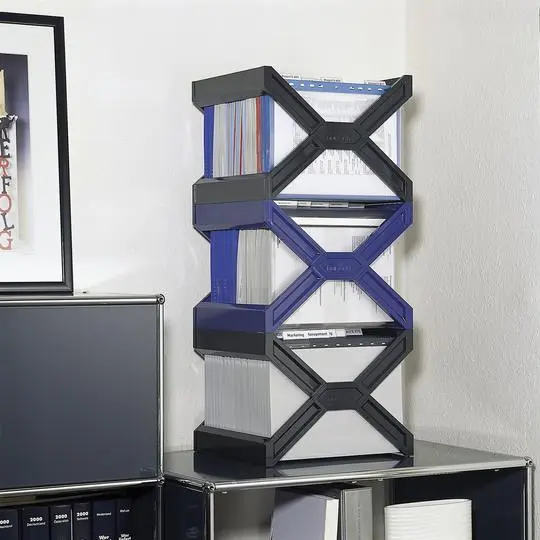Durable 2611 Literature Rack - Blue Photo 4