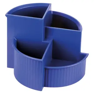 Pen/Pencil Holder Helit H6390634 Plastic Blue