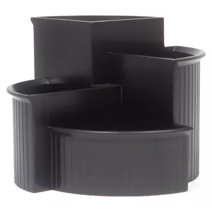 Pen/Pencil Holder Helit H6390695 Plastic Black