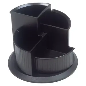 Pen/Pencil Holder Helit H6390595 Plastic Black