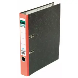 Ring binder A4 Elba Rado Black Red