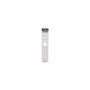 Folder labels Elba 100420958 wide long white, pack of 10 — adhesive labels for document folders