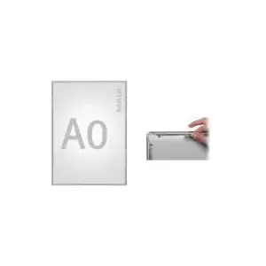 Poster Frame Maul HEBEL 66040-08 Aluminium A0 Silver Anodized