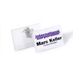 Держатель для бейджа Durable 815719