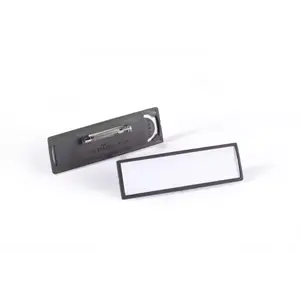 Держатель для бейджа Durable 813301, черный, 25 штук
