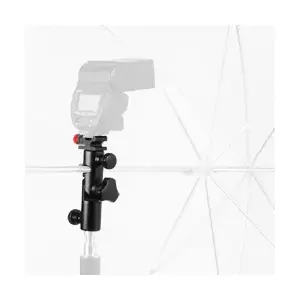 Mounting Kit Walimex 17040 Black Metal