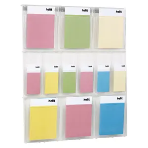 Card Pocket Transparent A4 Helit H6811002