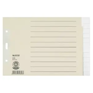 Blank tab index Leitz 12260085