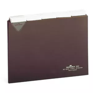 Durable 3141 Index Cards A4 Brown 25 Pieces