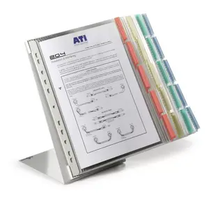 Durable 568800 FUNCTION Table 20 Desk Stand with 20 Display Panels