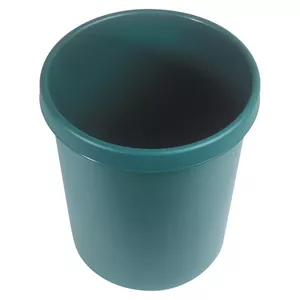 Trash Can Helit H6106152 30L Round Plastic Green
