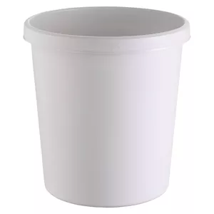 Trash Can Helit H6105882 18 L Round Plastic Grey