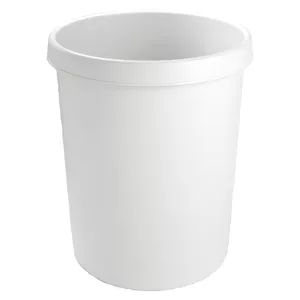 Waste container Round Grey Helit H6106282