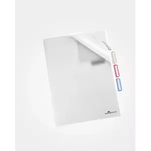Durable 231619 Conventional File Folder, Transparent