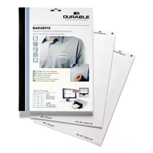 Badge Durable BADGEFIX Silk 240 pc(s)
