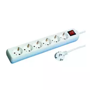 Surge Protector REV 512360555 White 6 AC outlets 250 V 1.4 m