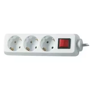 Surge protector REV 512351555 White 3 AC outlet(s) 250 V 1.4 m