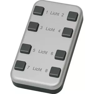 Wireless Mini Remote Control Eltako FMH8-wg — 8-channel, white glossy