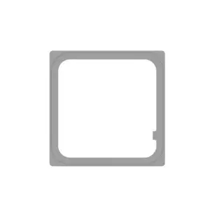 Wall Plate Switch Cover Kindermann 7442000001 Aluminium