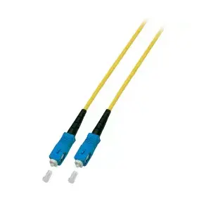 Fibre optic cable EFB Elektronik O1323.5 5 m SC Yellow