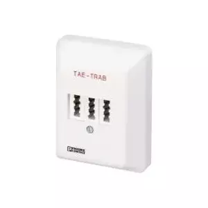 Terminal Block PHOENIX-CONTACT TAE-TRAB FM-NFN-AP 60V White ABS